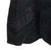 Y's Made in Japan Linen Blend tailored jacket 2 black Women Used