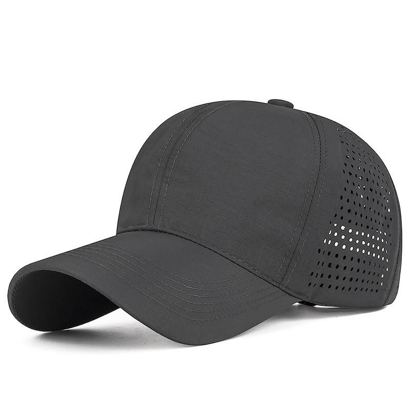 Adjustable Summer Baseball Cap With Laser Ventilation For Men And Women