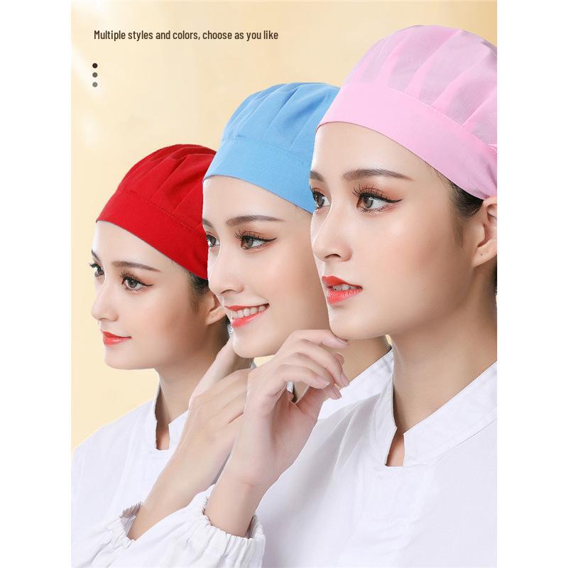 Unisex Atmungsaktive Mesh Kochmütze für Küche und Catering, Anti-Öl, Haarschutz