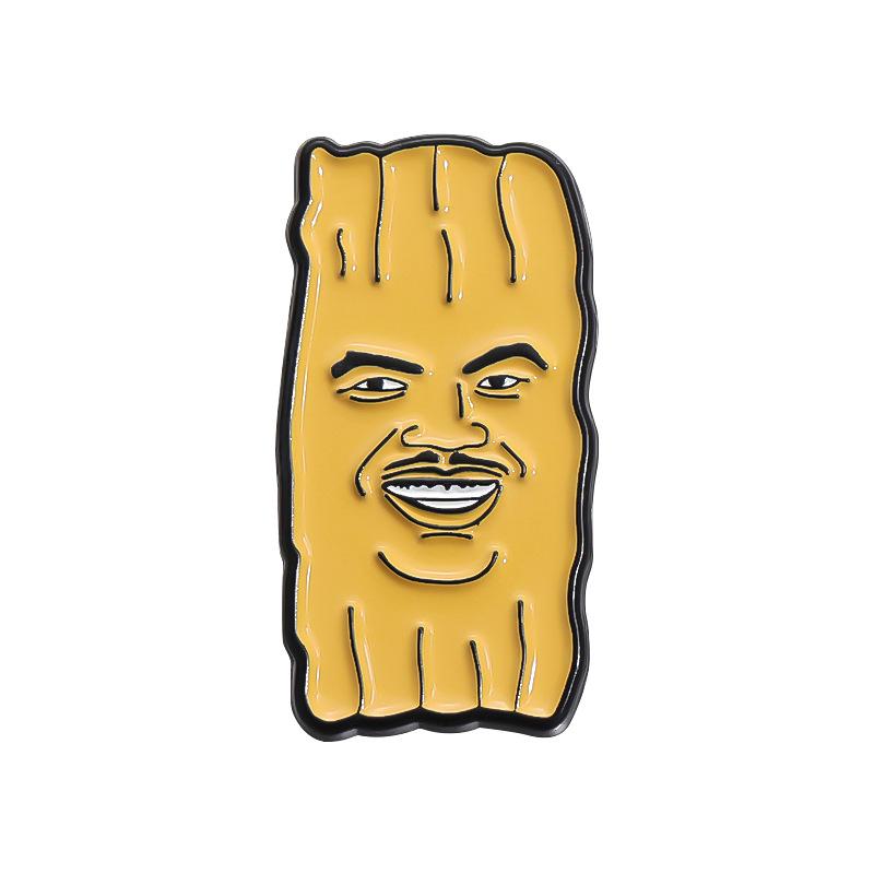 New Creative Cartoon Character Brooch Set - Anime Style Metal Badges