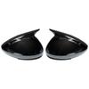 For Peugeot 408 2013 Rearview Side Mirror Cover Wing Cap Sticker Exterior Case Trim Carbon