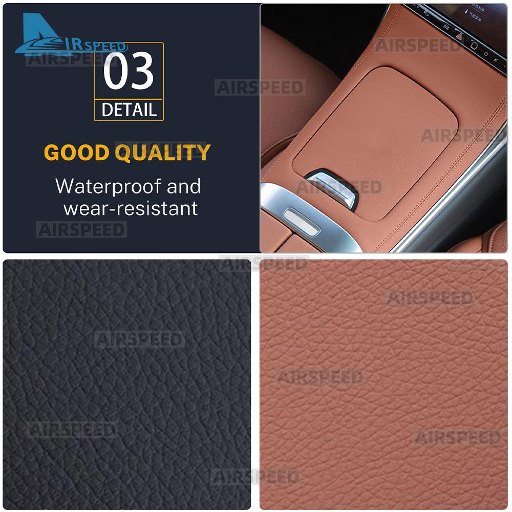 Für Mercedes Benz GLC Klasse X254 GLC260 GLC300 2025 2025 2025 Leder Mittelkonsole Panel Abdeckung Zierleiste Rahmen Innenraumzubehör