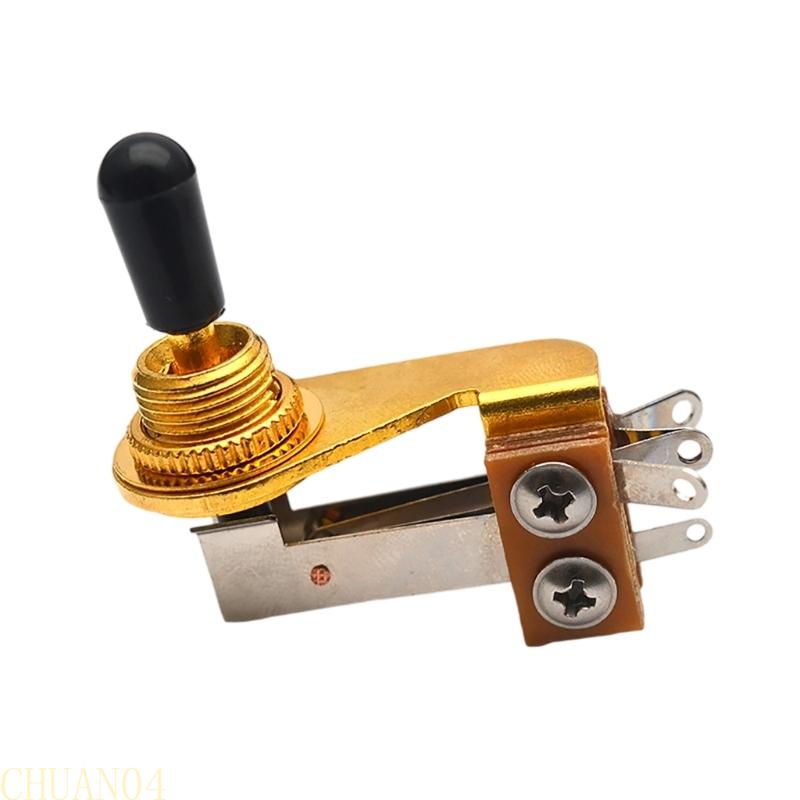A1A2 Open Type L Type 3 Way Guitar Switches Replacement Metal Component Easy Installation Suitable for Precise Tone Control