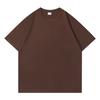 Heavy two-pin T-shirt summer loose men's half-sleeve large-size advertising shirt cultural shirt double yarn short sleeve
