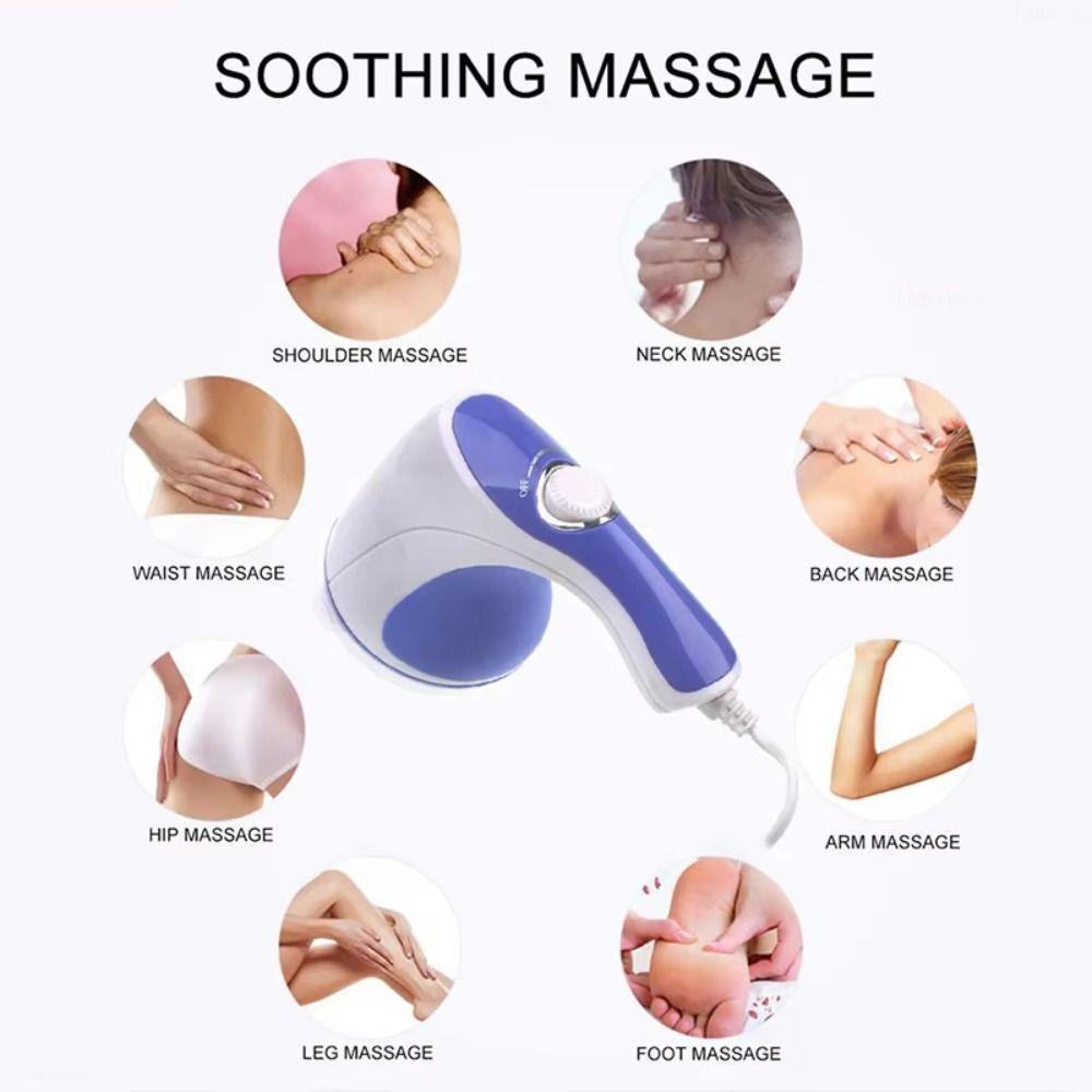 Hammer Roller Electric Handheld Body Massager Relaxation Cellulite Massager Back Roller  Shoulder