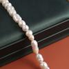 1String, Handmade Peanut-shaped Pearl 8×14-9×15mm, Natural Freshwater Pearl Beads for Jewelry Making DIY Necklace Bracelet Crafts, Women Gift 36cm