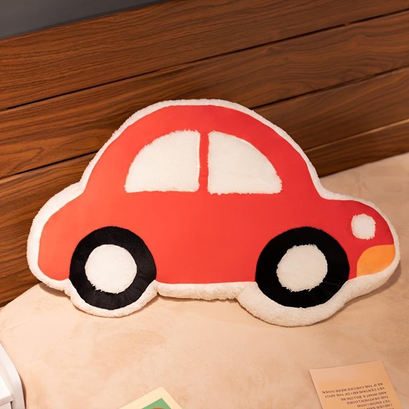 Plush Pillow Cartoon Car Soft Decorative Cushion for Home and Car Vehicle Themed Stuffed Toy for Comfort Suitable for Children красный 2790₽