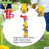 12 Pieces Kids Golf Game Play Set and Numbered Flag Practice Holes Active Exercise with Balls