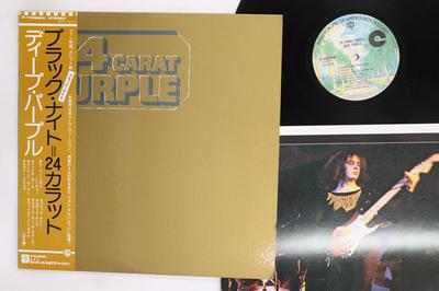 LP Record DEEP PURPLE  24 Carat Purple P10029W WARNER BROS 1975 Japan Obi Rock Used