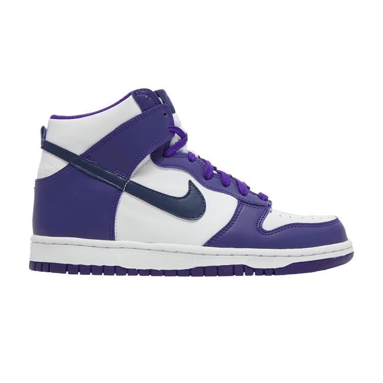 Nike Dunk High GS  White Midnight Navy  38.5