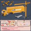 Tractor Alloy Engineering Vehicle Parking Lot Car Set Toys For Children Music&Light Toy Boy Construction Kid Truck Excavator