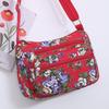 Umhängetasche für Damen aus Canvas, Schultertasche aus Oxford-Stoff für mittlere und ältere Menschen, vielseitige und modische bedruckte Damentasche