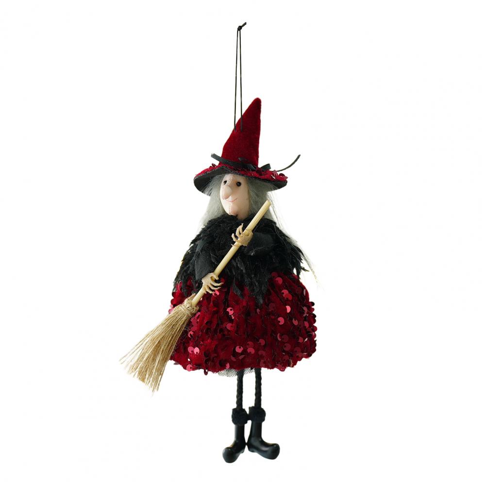 Halloween Corner Decoration Halloween Desk Decor Spooky Halloween Witch Hanging Decoration for Garden Yard Haunted House