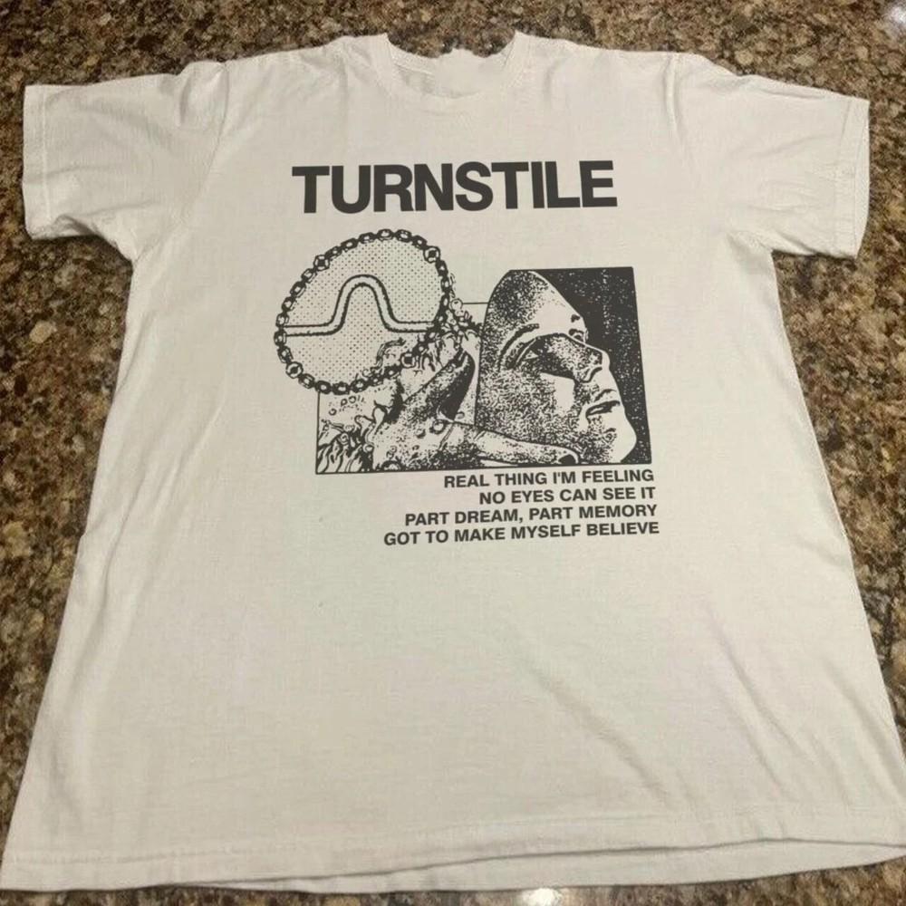 Rare Turnstile Tour Band Cotton Gift For Fans T-shirt S to 5XL ZL484 Unisex T-Shirt S