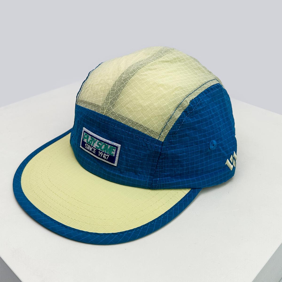 

New Unisex Street Patch Letter Quick Drying Baseball Hats Sunshade Color Block Breathable Peaked Caps Versatile Fashion Outdoor 52-60cm