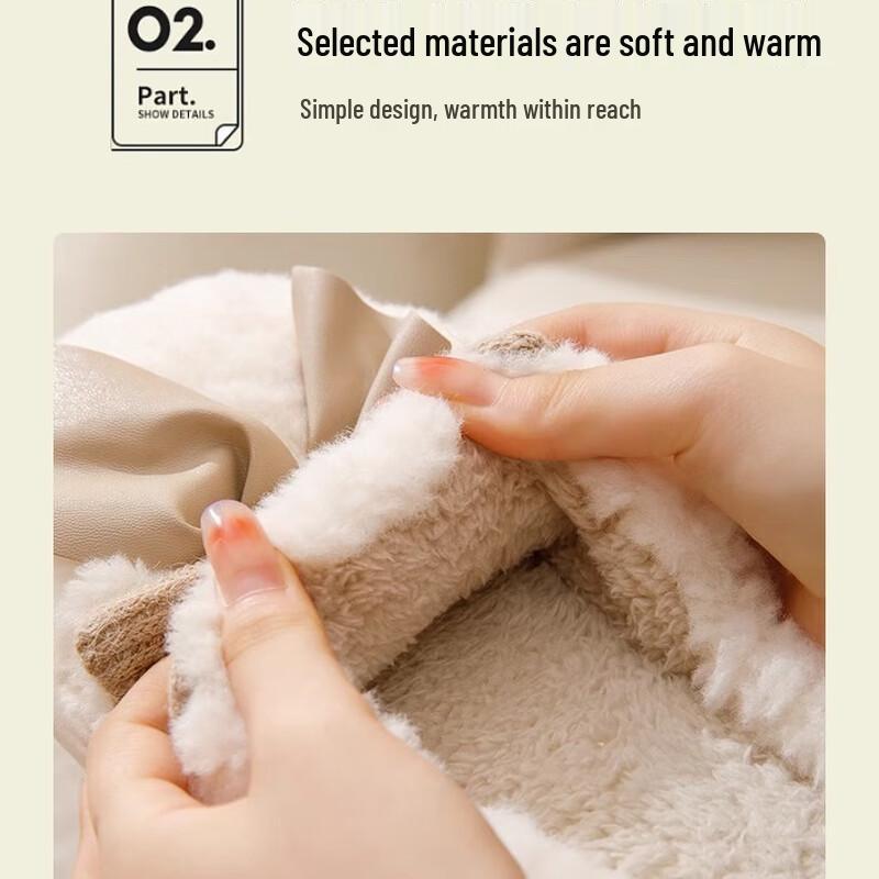 Jianixiong Bowknot Cotton Slippers