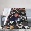 L-Luis Miguel Mexican Singer Print Blanket Quality Warm Soft Throw Blanket Winter Travel Couch Chair Novelty Bedspread