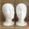 Weibliche Schaumstoff-Schaufensterpuppe Schaumstoff Perückenkopf Perückenständer und Halter Mannequinkopf-Modell Weißer Schaumstoff-Perückenständer zur Hutausstellung