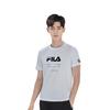 Fila Basic Simple Sports Fitness Round Neck Short Sleeve T-Shirt Men Tops White A11M331104FWT