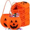Halloweenská dýňová nádoba Přenosný košík na sladkosti Koleda Dětský dárek Balení Halloweenská párty Dekorace Potřeby