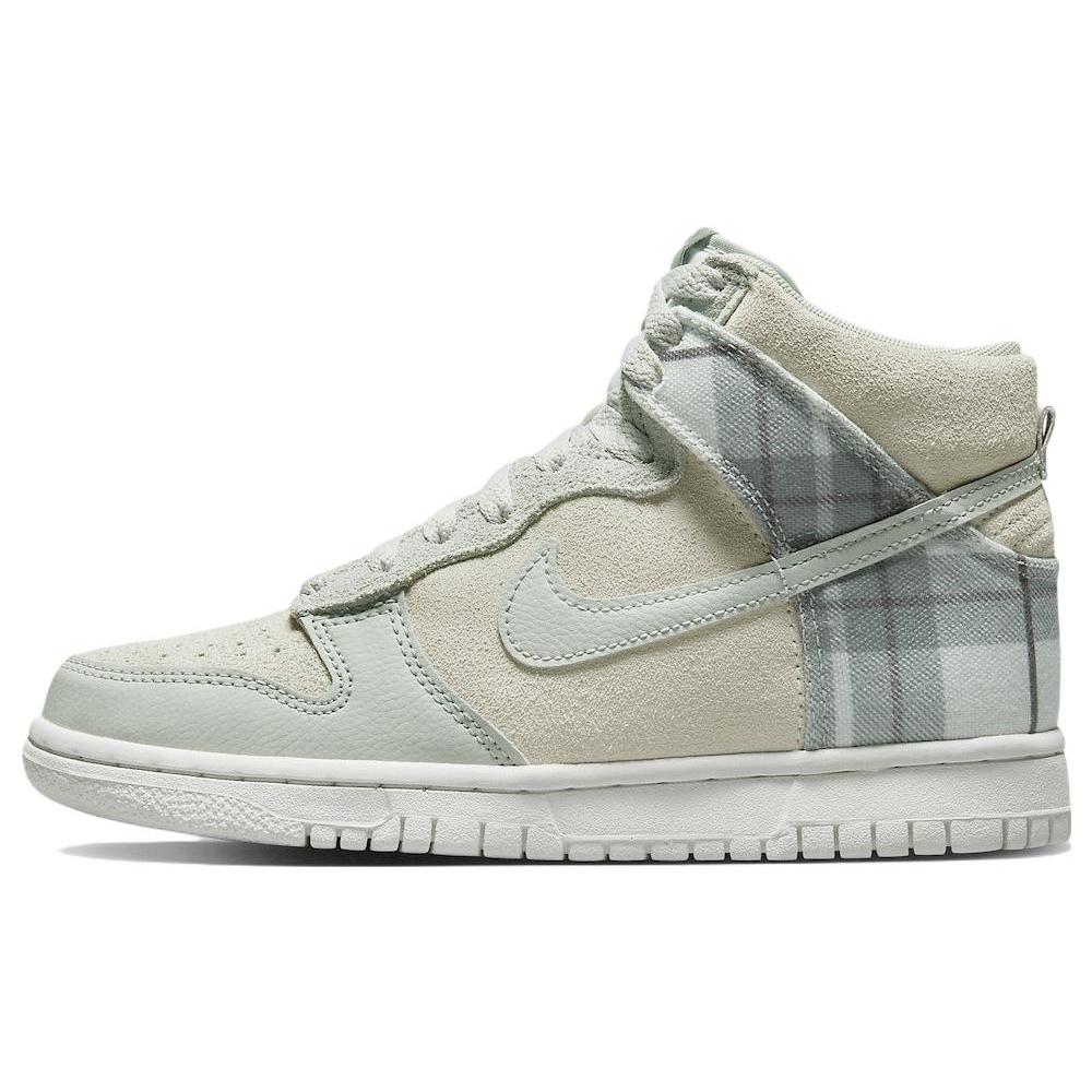 

Nike Dunk High SE Тартановая клетка Белый Светло-зеленый GS 36.5