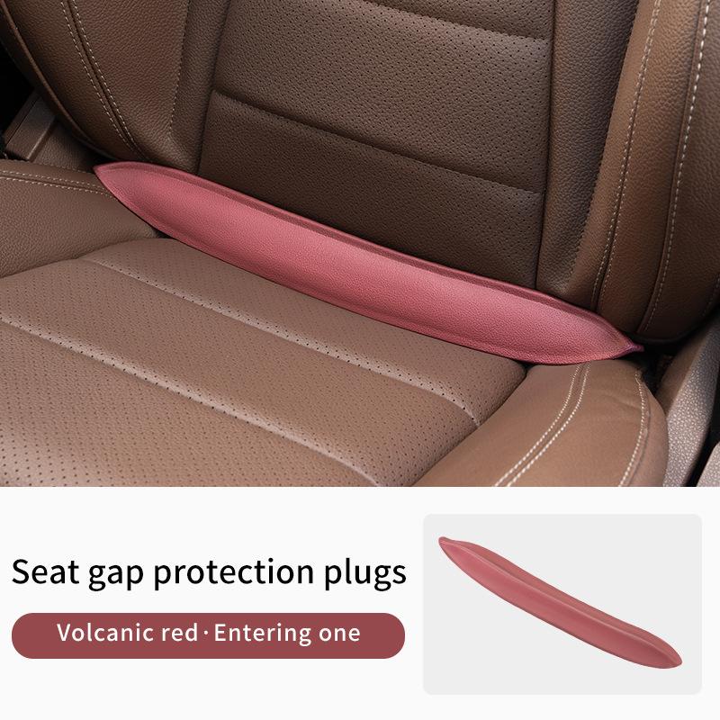 1Pc Plug-In Car Seat Gap Filler Elastic Polyurethane Seat Crevice Filling Strip Universal Seat Blocker Prevent Dropping