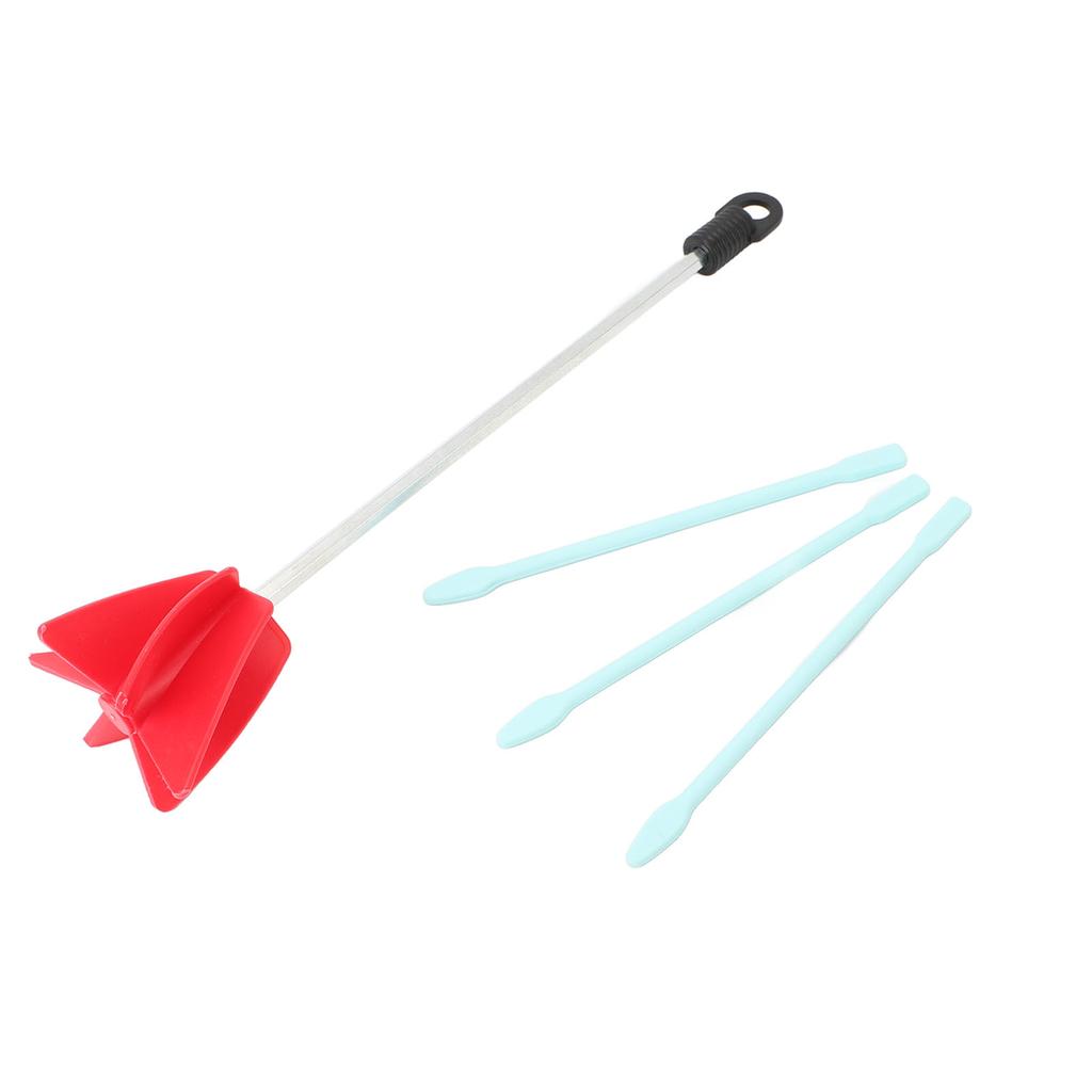 Paint Mixer Drill Attachment Metal Labor Saving Cement Putty Powder Mud Mixing Stirrers Mixing Bar With Stirring Rod