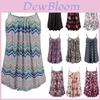 Elegant Women's Summer Strappy Tops Cami Dress In Floral Print For Beach Outings
