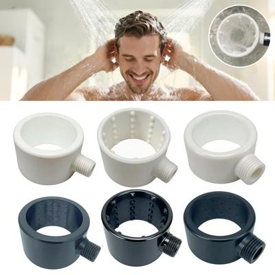 Shower Head Filter Powerful Supercharging Hydromassage All-round Cleaning Shower Head with 360-Degree Ring Water Spray Standard Thread