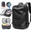 Men's Expandable Anti-theft Laptop Backpack with Wet/Dry Compartments for Business Trips