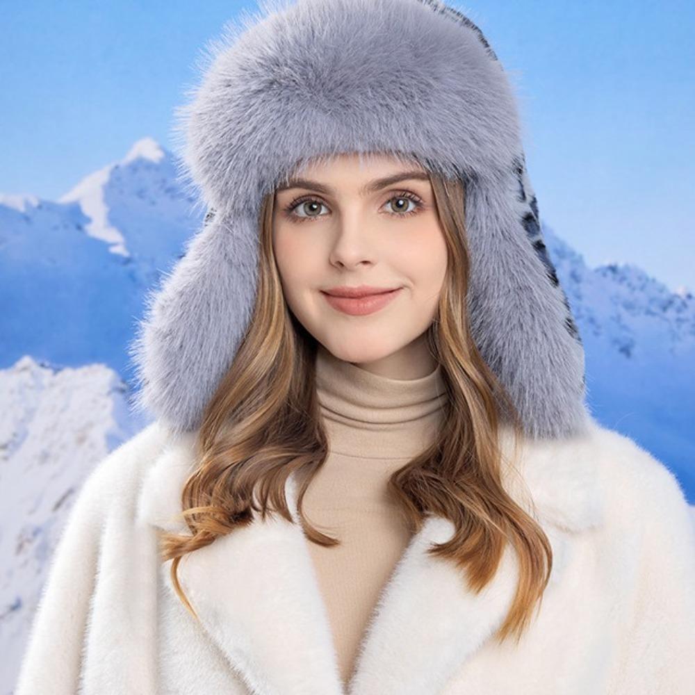 Verdickte Plüsch Kälte Nordost Hut Winter Warm Ohrschutz Hut Mode Winddichter Hut Winter