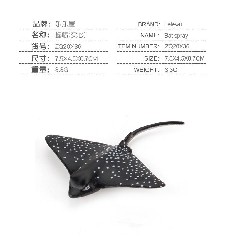 Mini Sea Animal Action Figure Dolphin Shark Whale Turtle Marine Creatures Model Ornaments Gifts For Boys Girls