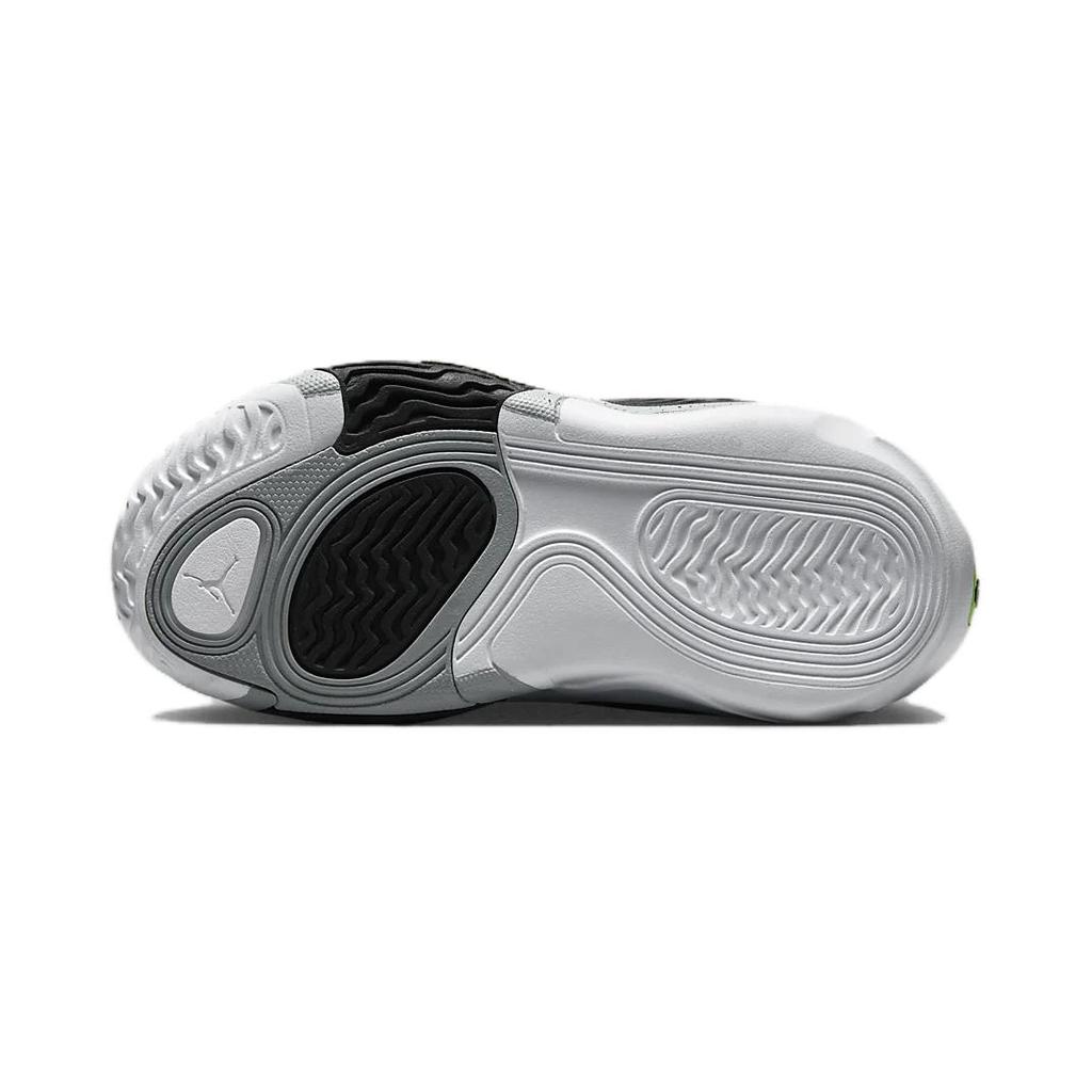 Air Jordan Tatum 2 PS Neon White Black Wolf Grey Electric Green Kids' Basketball Shoes FJ6460-100