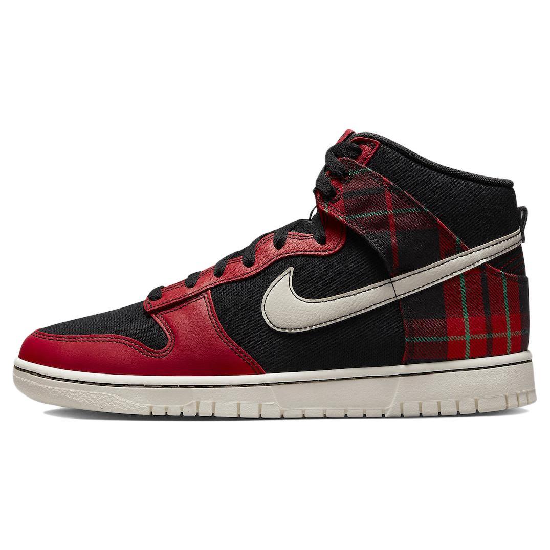 

Новые Nike Dunk High Se Тартановая клетка Черный Университетский красный DV0826-001 42.5