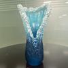 Wave Vase Resin Handicraft Wave Vase Decoration Ocean Blue Home Decoration