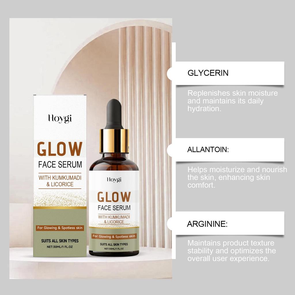 HOYGI Gentle Hydrating Facial Serum - Easy Absorption & Refreshing Moisturizer Essence