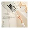 Yamazaki Sangyo Air Conditioner Air Vent Vent Louver Wing Gap Gap Clearance Cleaning Brush Wiper Mop Body Total Length 37cm Reaches High Places