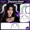 Halloween Headband Bull Headpiece for Costume Party Color