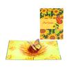 3D Handmade Mother's Day Card with Sunflower & Butterfly Design
