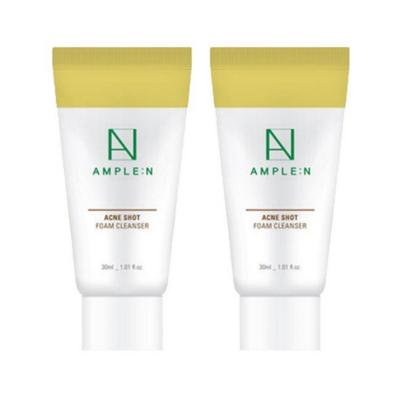 AMPLO:Espuma de Limpeza N Acne Shot, 30 mL — 2 Unidades