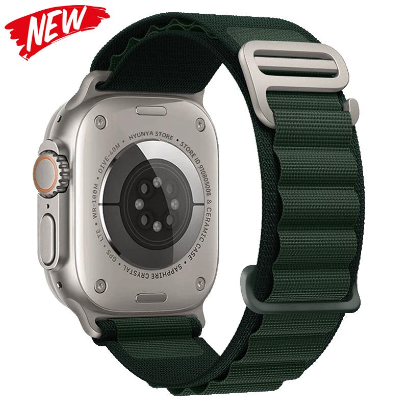 Alpine Straps for Watch Bands iWatch Series 10 11 46mm 9 8 7 SE Ultra 2 3 49mm 44mm 45mm 40mm 41mm 42mm Watchband Bracelet