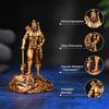 Parashuram Idol for Car Dashboard and Home Decor, Vishnu Parashuram Avatar Murti Statue for Puja, Office Table, Puja Room, Mandir