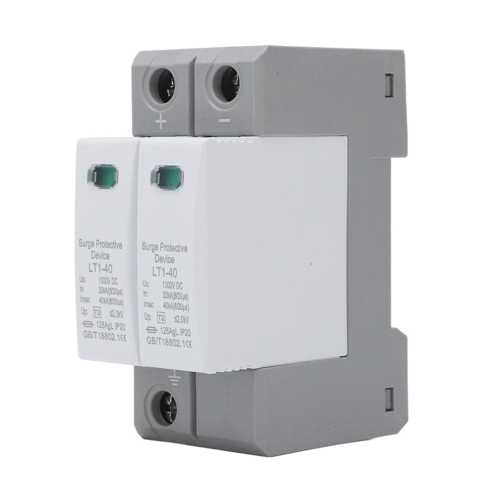 

Устройство защиты от перенапряжения постоянного тока, модульная конструкция, огнестойкое быстродействующее устройство защиты 2P 40KA