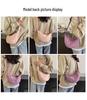 Women's Versatile Small Nylon Crossbody Dumpling Bag - Solid Color Shoulder Bag