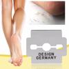 10 Stücke Silber Carbon Stahl Ersatzklingen Für Harte Haut Entferner Hand Fuß Datei Fußpflege Pediküre Maschine