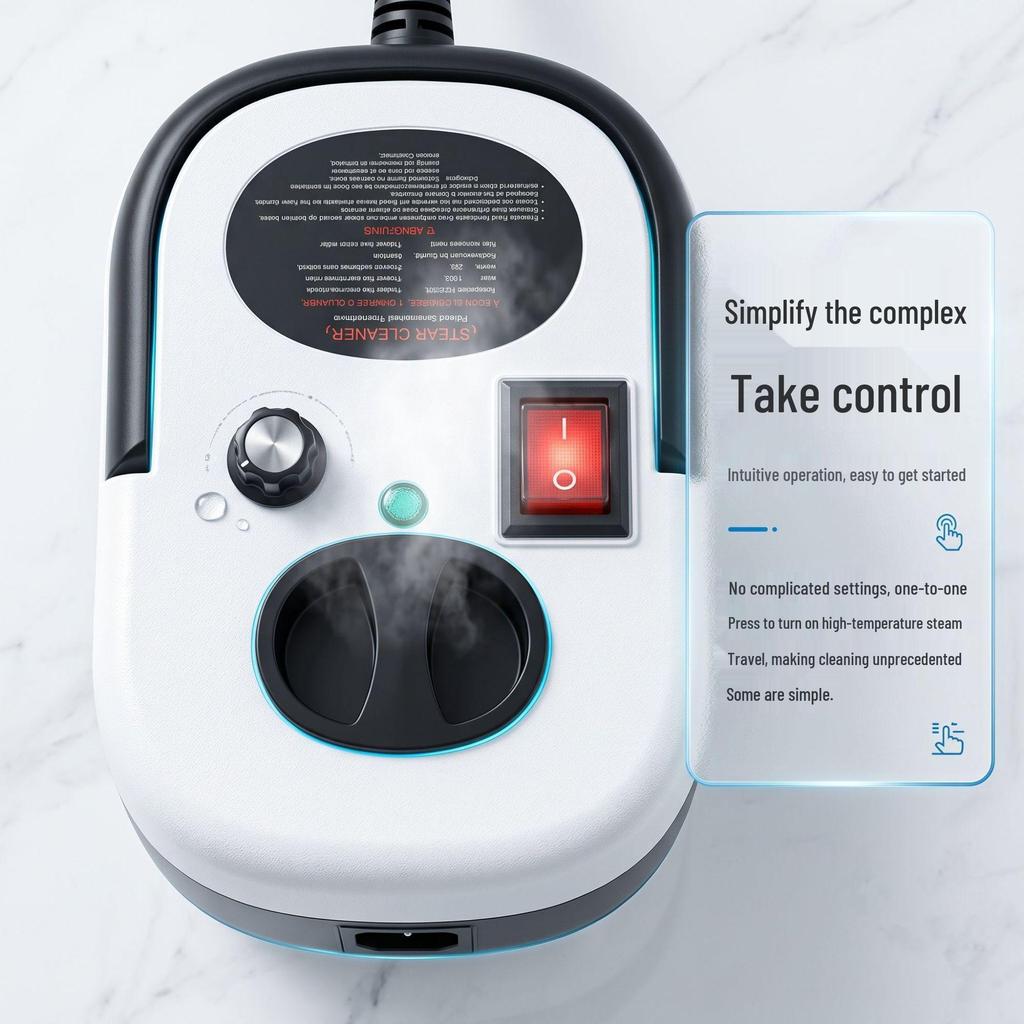 Multifunctional Portable High-Pressure Steam Cleaner for Home: Air Conditioner, Range Hood, and Kitchen Disinfection