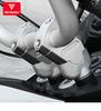 World Imp Motor Motorcycle 22mm Setback Spacer Kit CNC Aluminum Handle Clamp Set Back Kit Universal Aftermarket Part (Silver (SV))