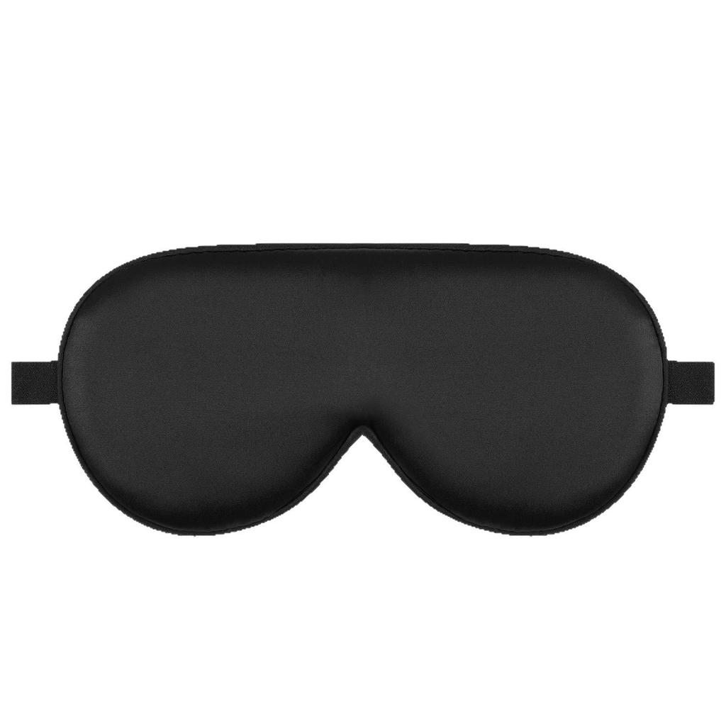 Unisex Soft Breathable Sleep Eye Mask with Adjustable Strap - Blocks Light for Comfort During Travel or Sleep