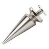 Clous à pointes Rivets Métal Argenté Rivets Décoratifs Punk, 10 Pièces Rivets Pointus à Visser Boucles Bouton Gothique pour Artisanat DIY