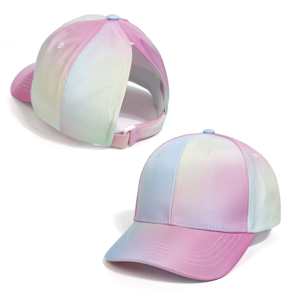 High Ponytail Baseball Cap For Women Fashion Snapback Cap Summer Uv Protection Sun Hats With Ponytail Hole Outdoor Sports Cap